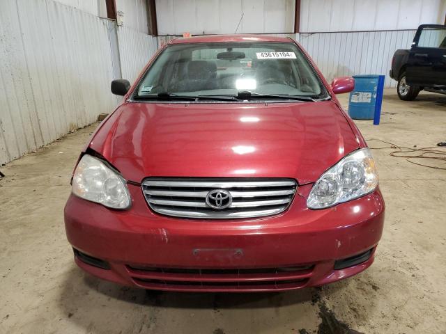 Photo 5 from auction – 2004 TOYOTA COROLLA with VIN 2T1BR32E84C286314