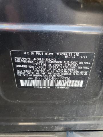 Photo 13 from auction – 2014 SUBARU FORESTER 2 with VIN JF2SJAEC4EH528004