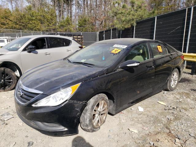 HYUNDAI SONATA GLS 2014 with VIN 5NPEB4AC7EH879913 - Photo from auction