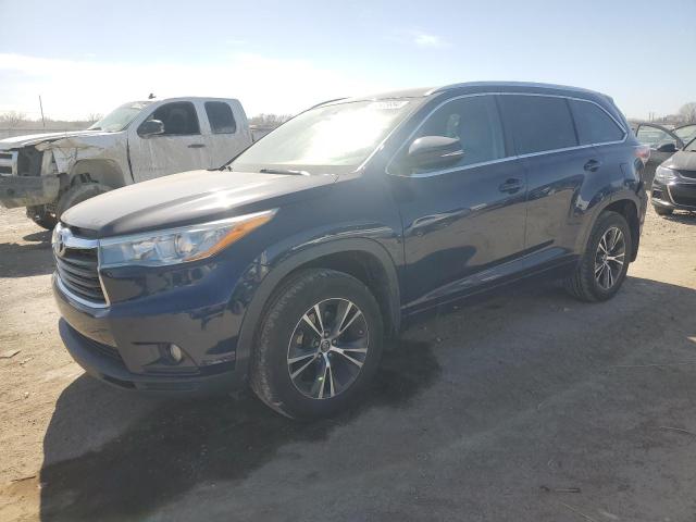 TOYOTA HIGHLANDER 2016 مع رقم تعريف المركبة 5TDJKRFH6GS333066 - صورة من المزاد