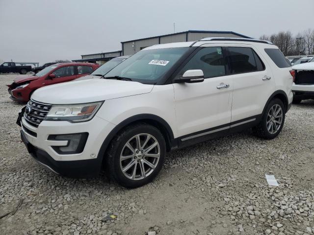 FORD EXPLORER L 2017 with VIN 1FM5K7F80HGB50632 - Photo from auction