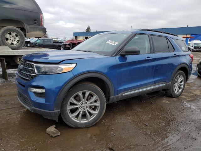 Photo 1 from auction – 2020 FORD EXPLORER X with VIN 1FMSK8DHXLGA51420