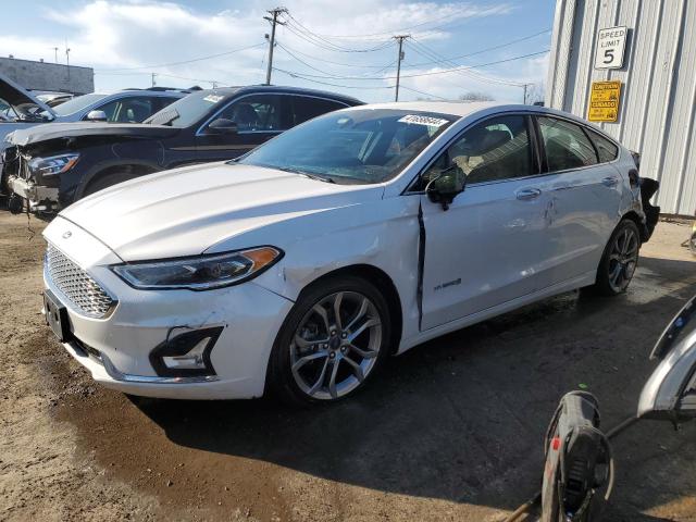 FORD FUSION TIT 2019 with VIN 3FA6P0RU8KR273661 - Photo from auction