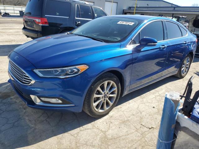 FORD FUSION SE 2017 with VIN 3FA6P0HD4HR396786 - Photo from auction
