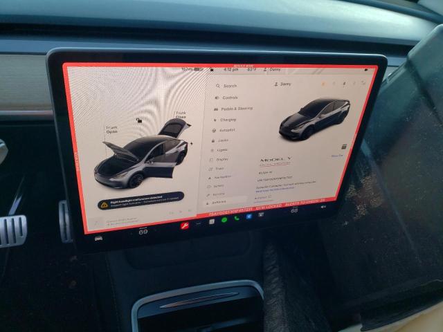Photo 9 from auction – 2022 TESLA MODEL Y with VIN 7SAYGDEFXNF457221