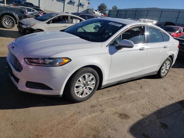 FORD FUSION S 2013 with VIN 3FA6P0G72DR267824 - Photo from auction