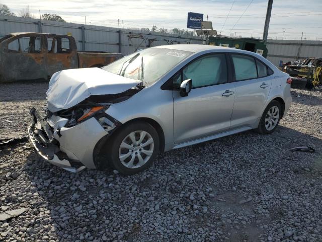 TOYOTA COROLLA LE 2021 with VIN JTDEPMAEXMJ127678 - Photo from auction