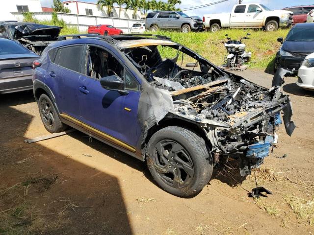 Photo 4 from auction – 2024 SUBARU CROSSTREK with VIN 4S4GUHF69R3727657
