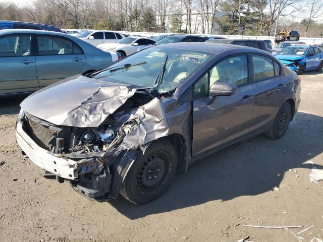 HONDA CIVIC LX 2015 with VIN 19XFB2F50FE254259 - Photo from auction
