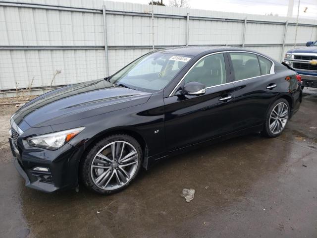 INFINITI Q50 BASE 2015 with VIN JN1BV7AR0FM410544 - Photo from auction