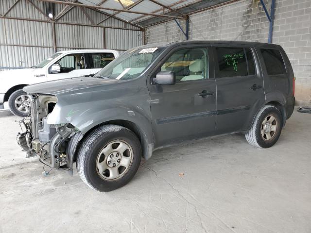 HONDA PILOT LX 2009 with VIN 5FNYF48269B013400 - Photo from auction