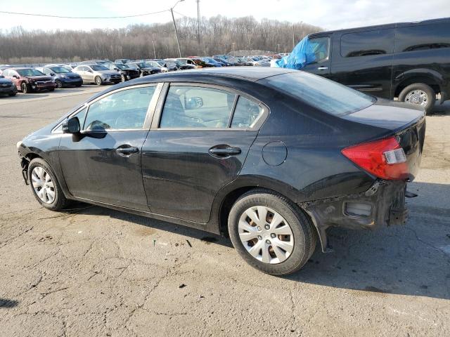 Photo 2 from auction – 2012 HONDA CIVIC LX with VIN 19XFB2E50CE008681
