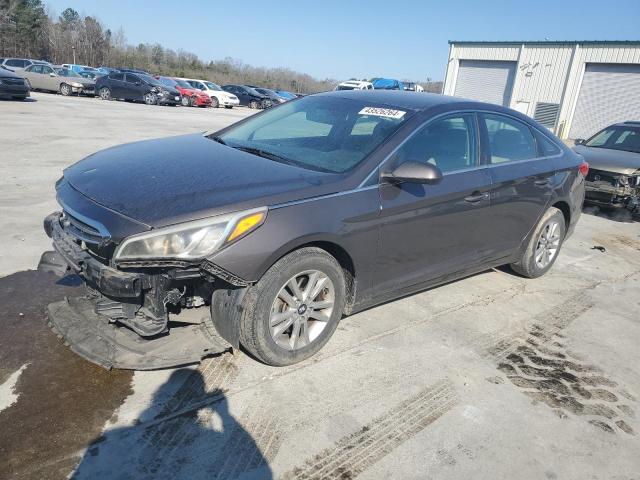 HYUNDAI SONATA SE 2016 with VIN 5NPE24AF9GH318982 - Photo from auction