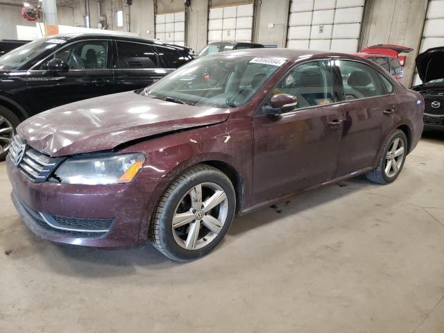VOLKSWAGEN PASSAT S 2013 with VIN 1VWAP7A36DC024273 - Photo from auction