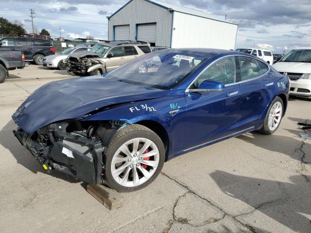 TESLA MODEL S 2016 with VIN 5YJSA1E42GF155586 - Photo from auction