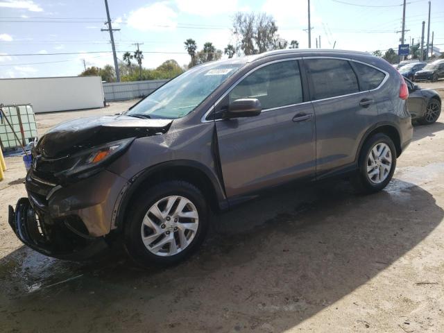 HONDA CR-V EXL 2015 with VIN 2HKRM4H77FH603673 - Photo from auction