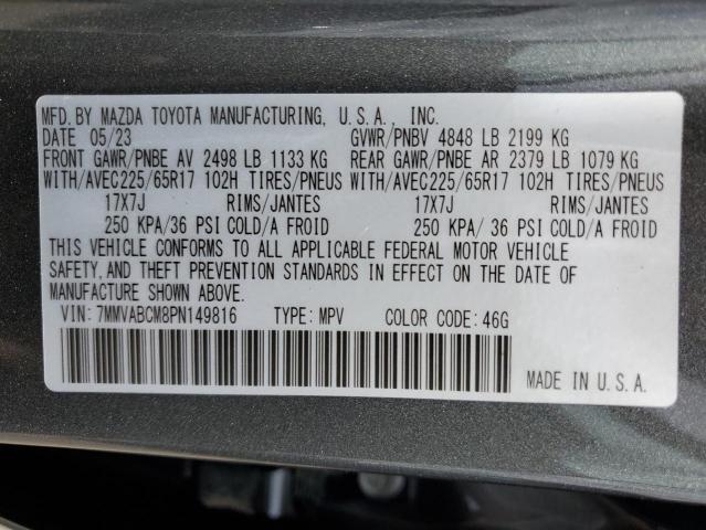 Photo 14 from auction – 2023 MAZDA CX-50 PREF with VIN 7MMVABCM8PN149816