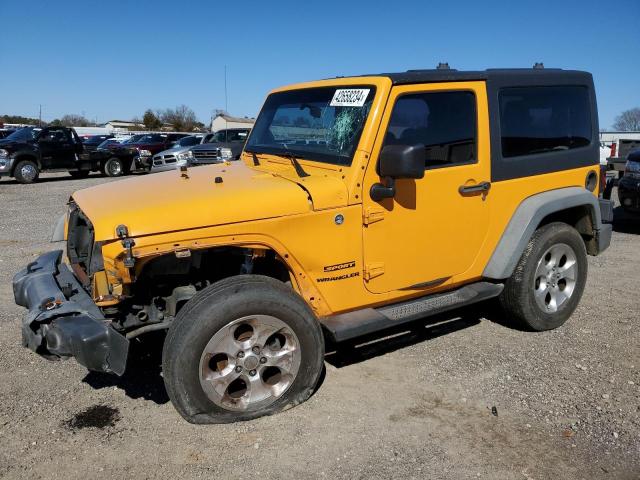 JEEP WRANGLER S 2012 with VIN 1C4AJWAGXCL133531 - Photo from auction