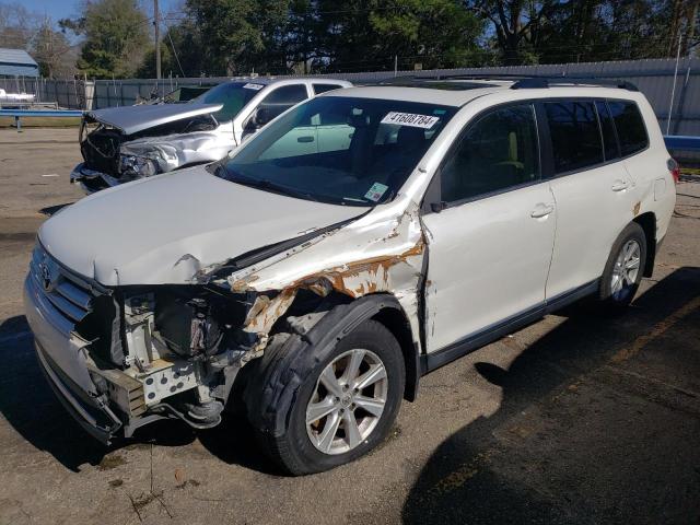 TOYOTA HIGHLANDER 2012 with VIN 5TDZK3EH1CS070349 - Photo from auction