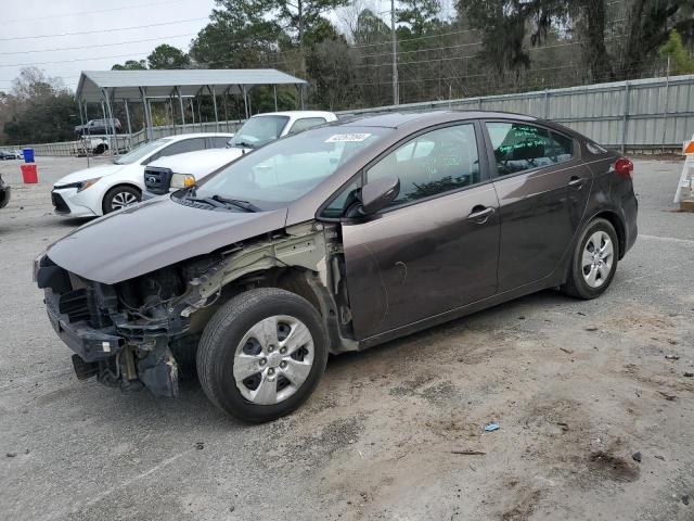 KIA FORTE LX 2017 with VIN 3KPFK4A75HE156500 - Photo from auction