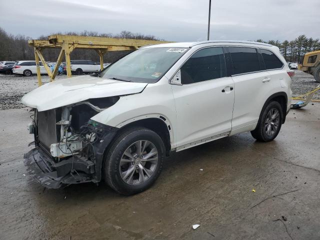 TOYOTA HIGHLANDER 2015 with VIN 5TDJKRFH2FS162296 - Photo from auction