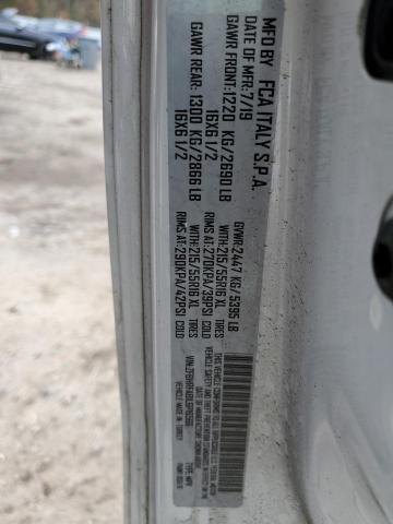 Photo 14 from auction – 2020 RAM PROMASTER with VIN ZFBHRFAB1L6P16566