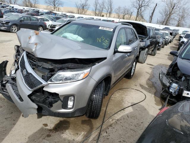 KIA SORENTO LX 2015 with VIN 5XYKT3A63FG662324 - Photo from auction