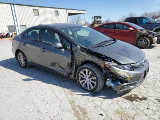 Photo 4 from auction – 2012 HONDA CIVIC EXL with VIN 2HGFB2F92CH541820