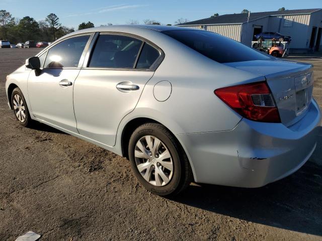 Photo 2 from auction – 2012 HONDA CIVIC LX with VIN 2HGFB2F53CH525090