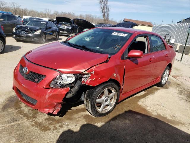 TOYOTA COROLLA BA 2009 with VIN 2T1BU40E69C056916 - Photo from auction