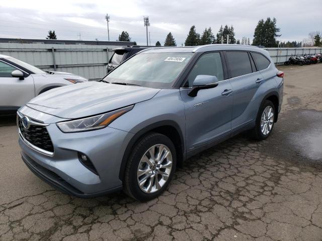 TOYOTA HIGHLANDER 2021 с VIN 5TDXBRCH2MS050433 - Снимка от търг