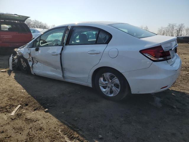 Photo 2 from auction – 2014 HONDA CIVIC LX with VIN 2HGFB2F50EH514695