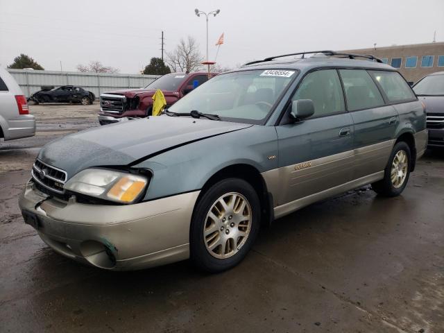 Photo 1 from auction – 2001 SUBARU LEGACY OUT with VIN 4S3BH896917663826