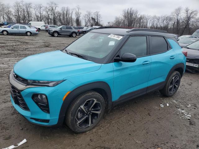 Photo 1 from auction – 2021 CHEVROLET TRAILBLAZE with VIN KL79MTSL4MB115745