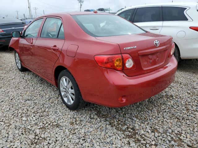 Photo 2 from auction – 2009 TOYOTA COROLLA BA with VIN JTDBL40E39J040275