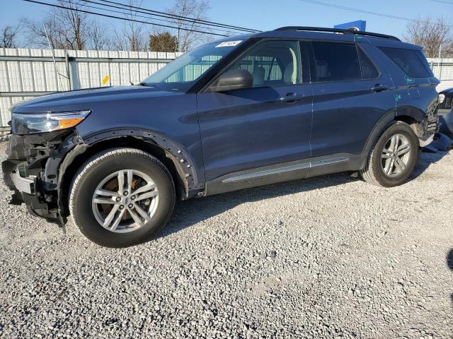 FORD EXPLORER X 2021 with VIN 1FMSK7DH1MGA92207 - Photo from auction