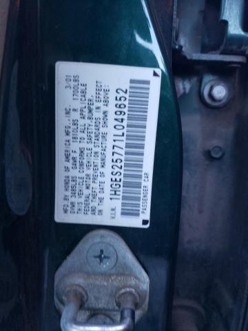 Photo 12 from auction – 2001 HONDA CIVIC EX with VIN 1HGES25771L049652