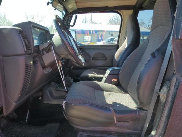 Photo 7 from auction – 2000 JEEP WRANGLER / with VIN 1J4FA49S7YP788596