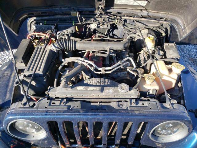 Photo 12 from auction – 2002 JEEP WRANGLER / with VIN 1J4FA49S42P732901