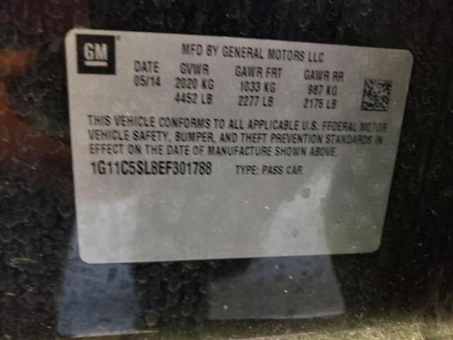 Photo 13 from auction – 2014 CHEVROLET MALIBU 1LT with VIN 1G11C5SL8EF301788