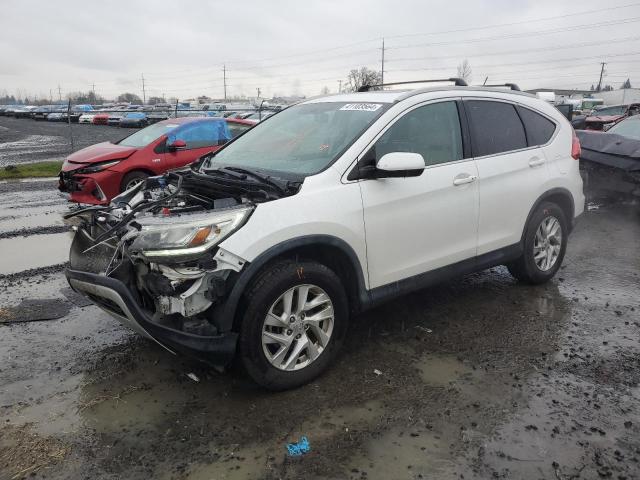HONDA CR-V EX 2015 with VIN 5J6RM3H51FL009255 - Photo from auction