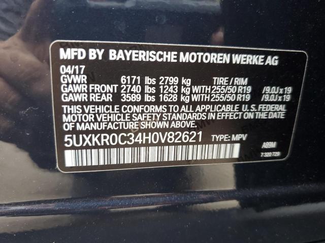 Photo 14 from auction – 2017 BMW X5 XDRIVE3 with VIN 5UXKR0C34H0V82621