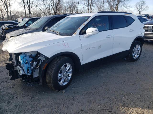 CHEVROLET BLAZER 2LT 2021 with VIN 3GNKBCRSXMS543824 - Photo from auction