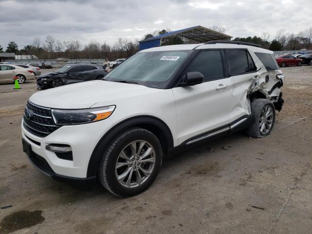 FORD EXPLORER X 2021 with VIN 1FMSK7DH6MGA56612 - Photo from auction