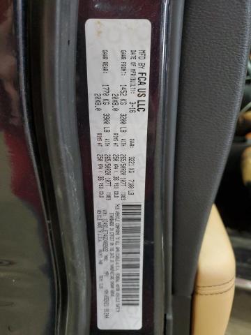 Photo 14 from auction – 2016 DODGE DURANGO CI with VIN 1C4SDJET4GC402022