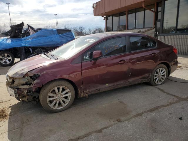 HONDA CIVIC EX 2012 with VIN 19XFB2F80CE082062 - Photo from auction