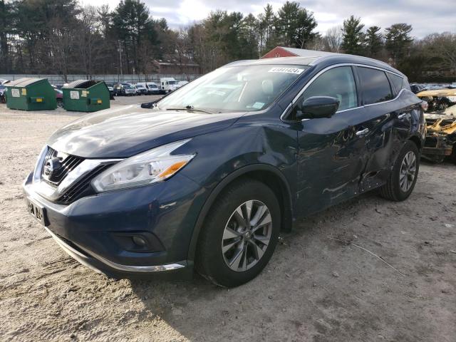 NISSAN MURANO S 2016 with VIN 5N1AZ2MH5GN100853 - Photo from auction