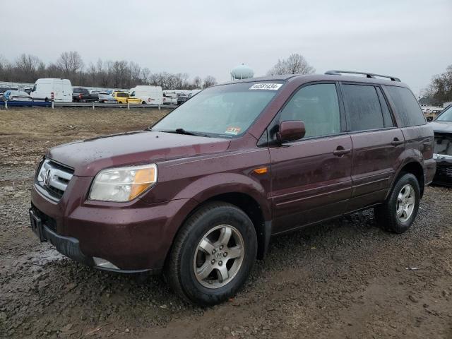 HONDA PILOT EX 2007 with VIN 5FNYF18497B029569 - Photo from auction