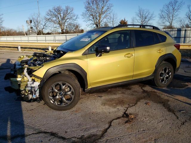 SUBARU CROSSTREK 2023 with VIN JF2GTHSC4PH238894 - Photo from auction