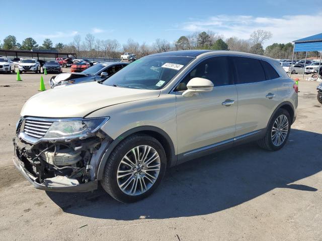 LINCOLN MKX RESERV 2016 with VIN 2LMPJ6LR2GBL62249 - Photo from auction